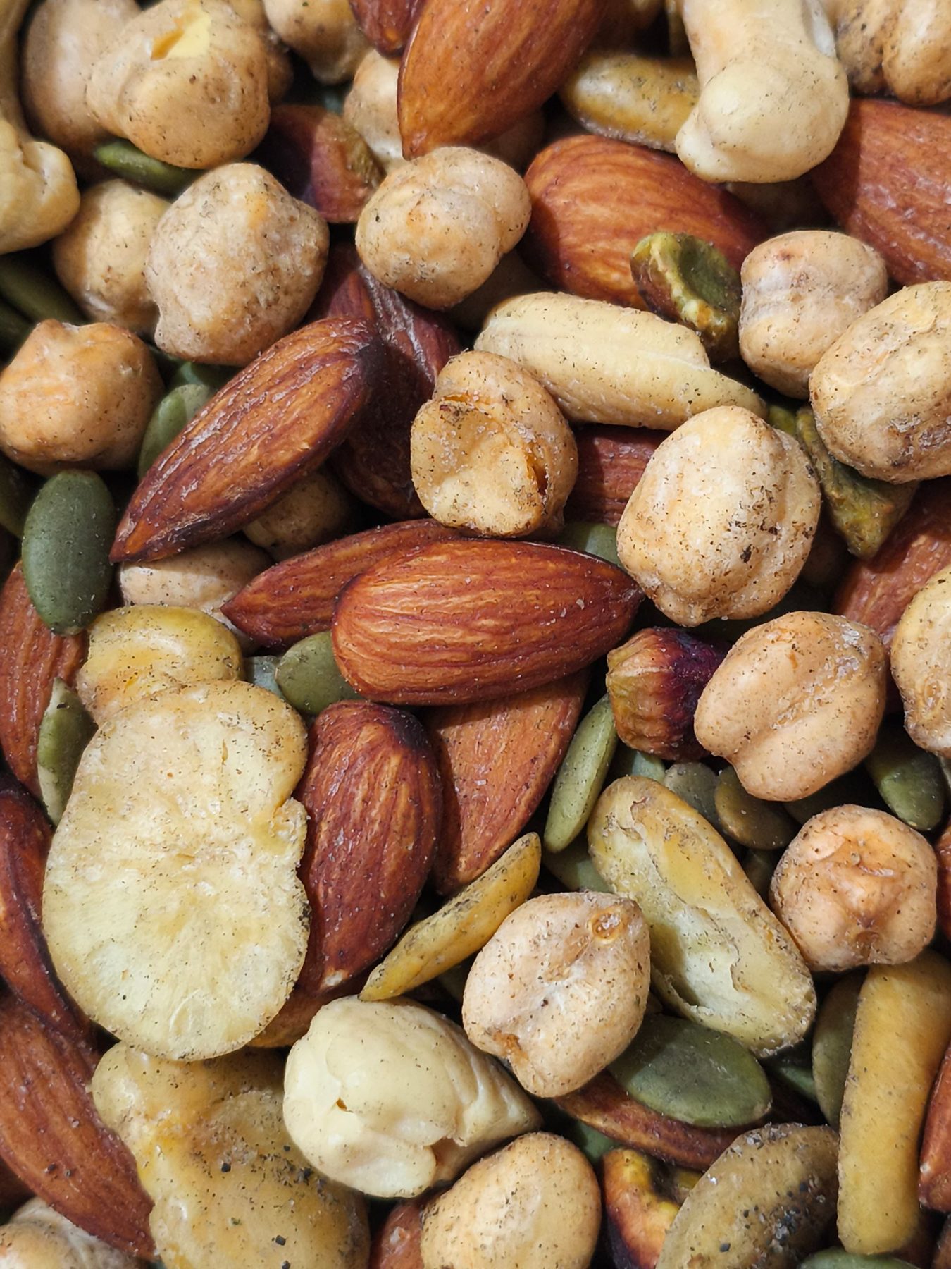 Mixed nuts and seeds